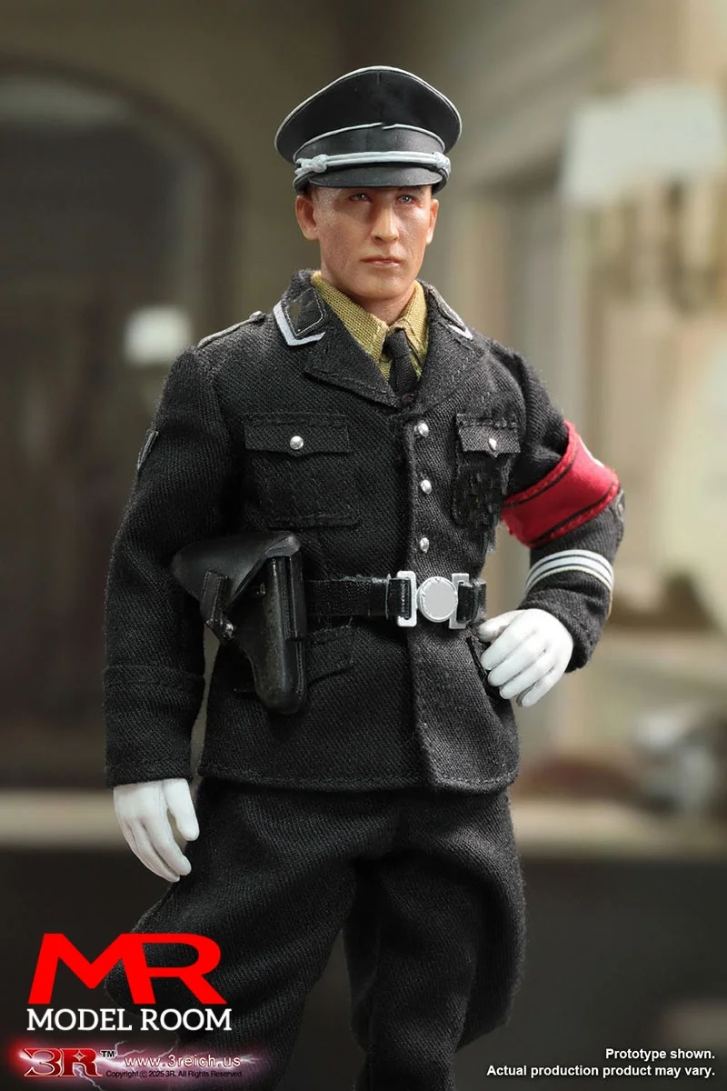 DID 3R TG80006 1/12 مقياس الحرب العالمية الثانية الضابط العسكري الألماني عمل الشكل 6 ''ذكر الجندي تمثال مجموعة كاملة تحصيل لعبة مجسمة #3
