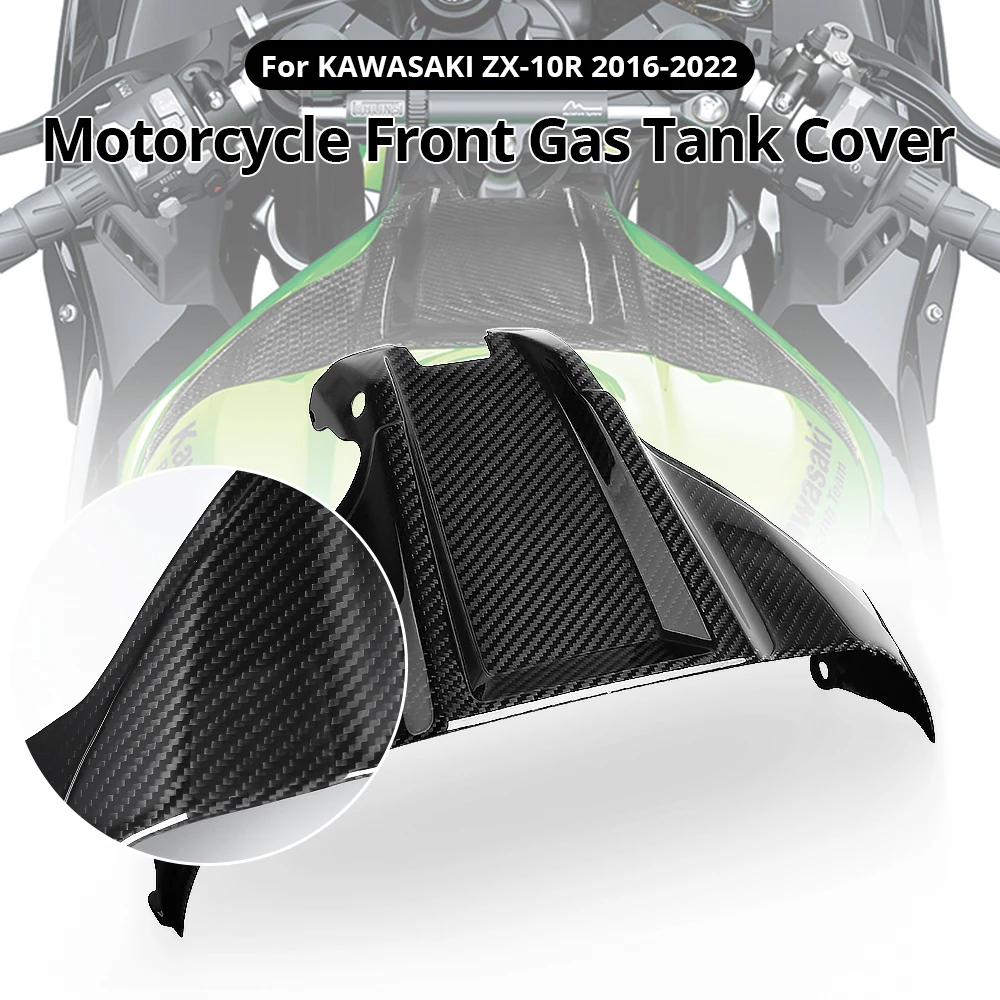 

For Kawasaki Ninja ZX-10R ZX10R 2011-2020 2021 2022 2023 Motorcycle Carbon Fiber Front Gas Tank Air Box Cover Panel Fairing Cowl