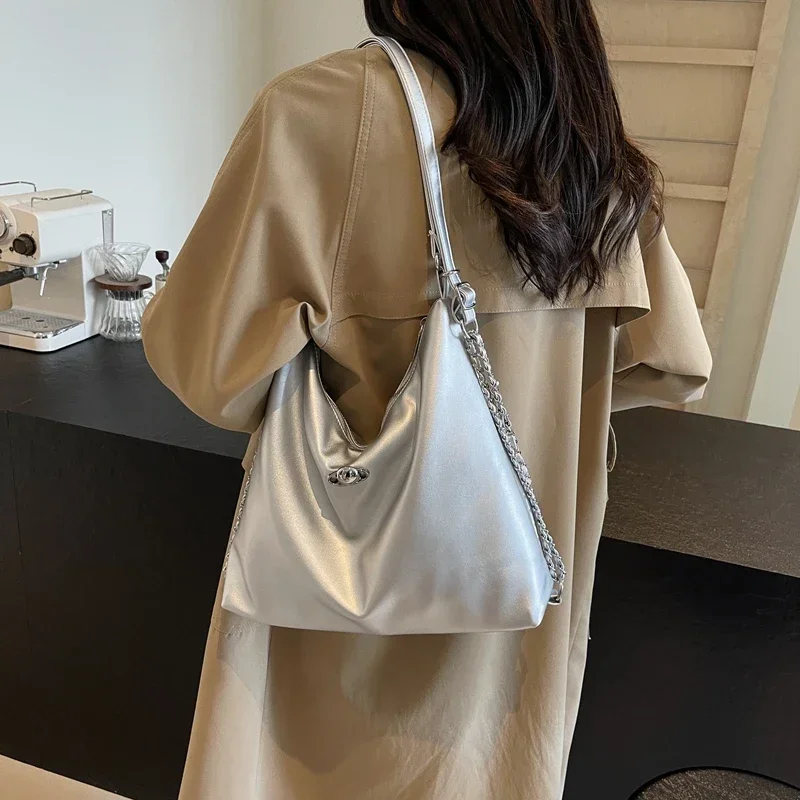 Women\'s Shoulder Bags 2024 New Fashion Student Large Capacity Crossbody Bags Luxury Brand Trendy Designer Bags Bolso Mujer