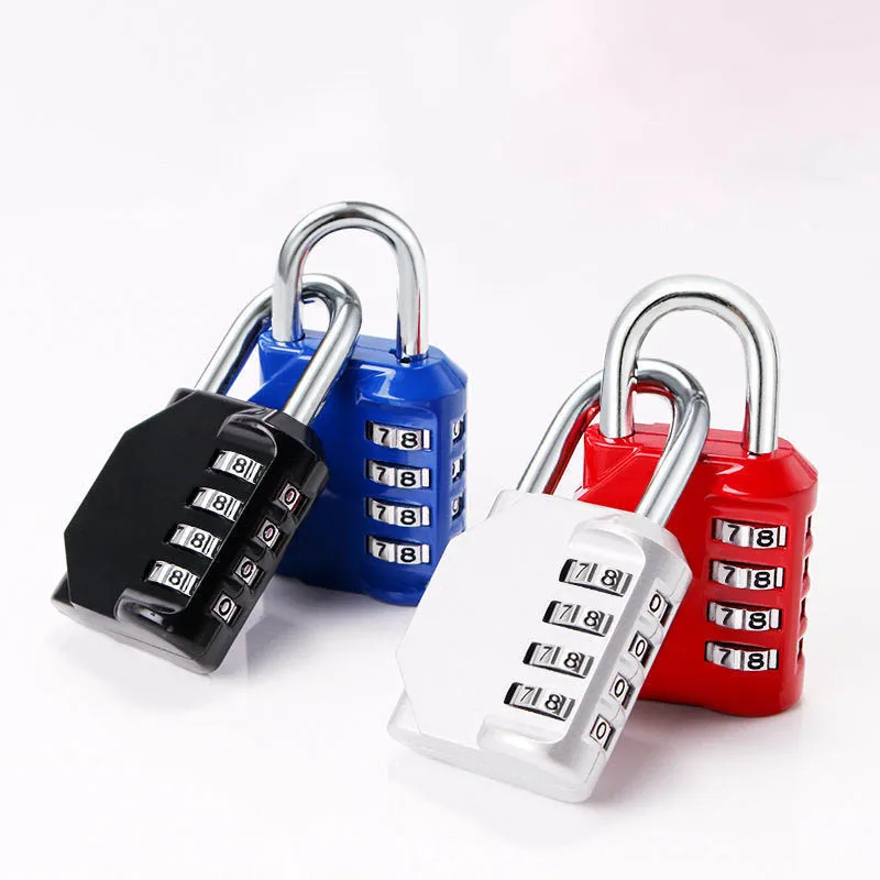 Mini ORIA Combination Padlock Password Locks 4 Digit Waterproof Outdoor Lock For Door Suitcase Bag Package Cabinet Locker Window