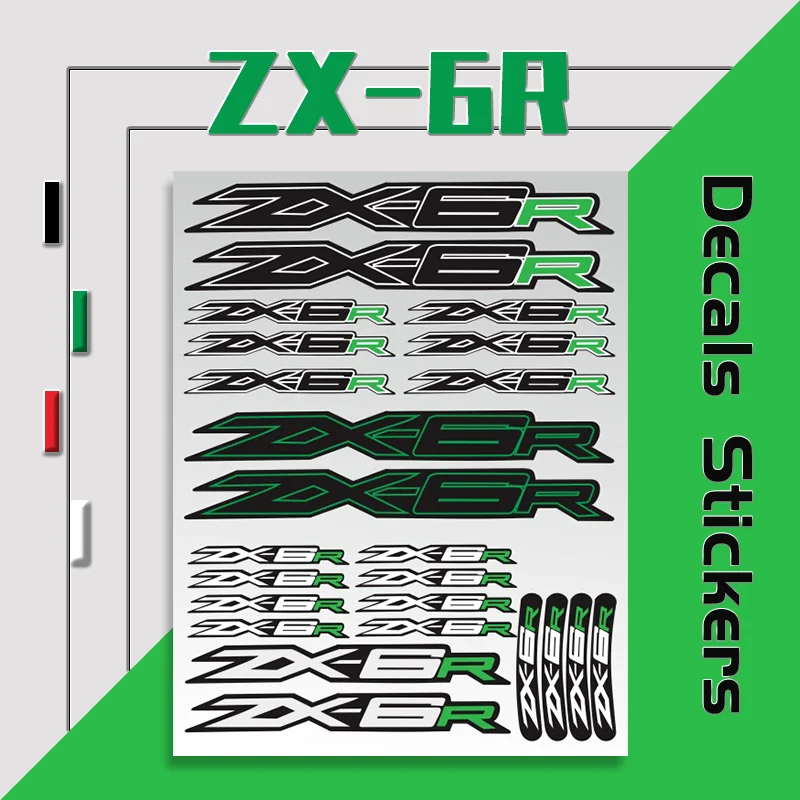 

Высококачественные защитные наклейки на обтекатель мотоцикла ZX6R 2026 для ZX-6R (2015-2026): водонепроницаемые, устойчивые к царапинам, декоративные наклейки