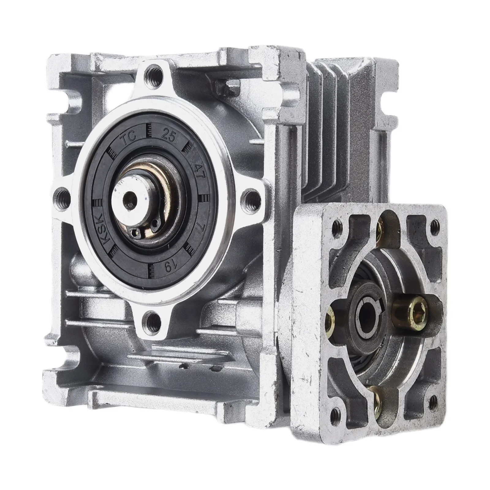 

1pc NMRV030 Worm Gear Reducer DC Motor Gearbox 14mm Output 5:1-80:1 RV030 Worm Gear Reducer Suitable For NEMA 23 Motors