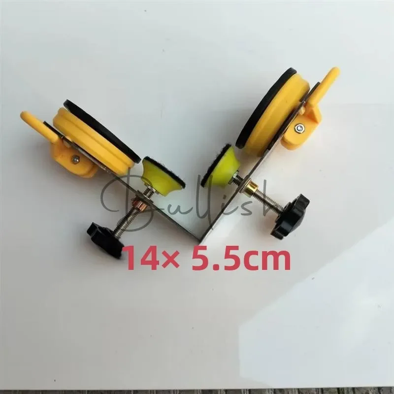 Large slab splicing adjustment setting fish tank 90 degrees right angle fixed tensioning suction cup tile marble