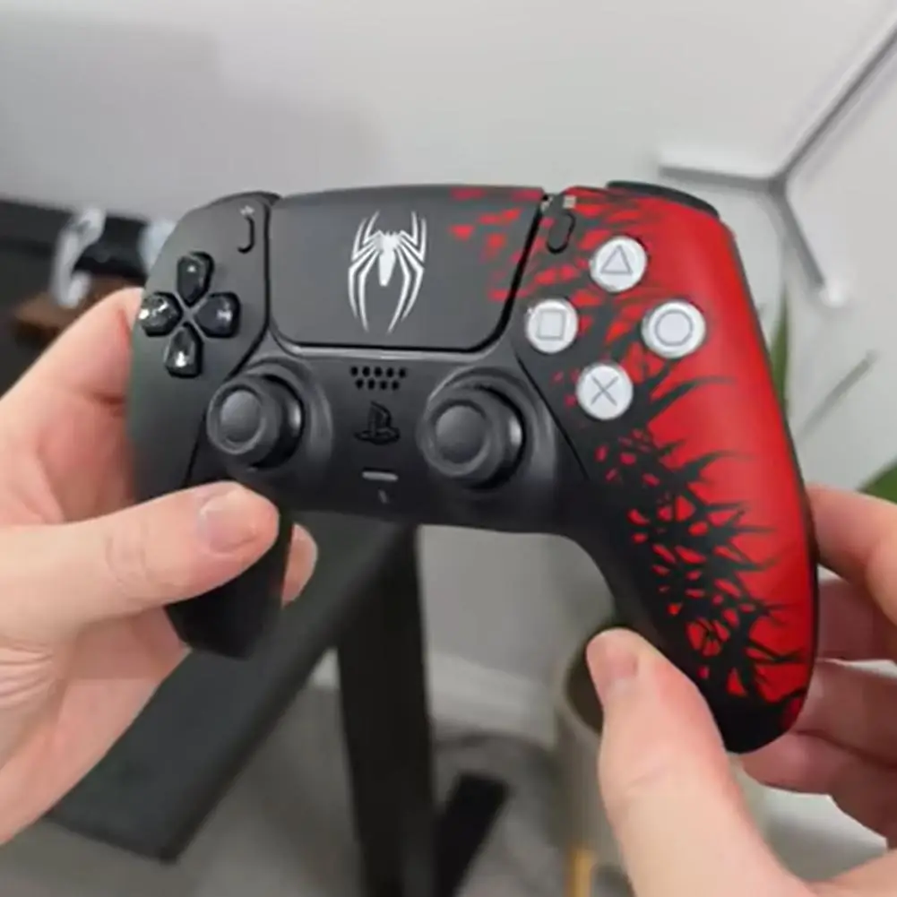 Spider/God Of War Game Controller For PS5 Protective Shell With Touchpad Shell Anti-scratch For PS5 Controller Replacement Shell