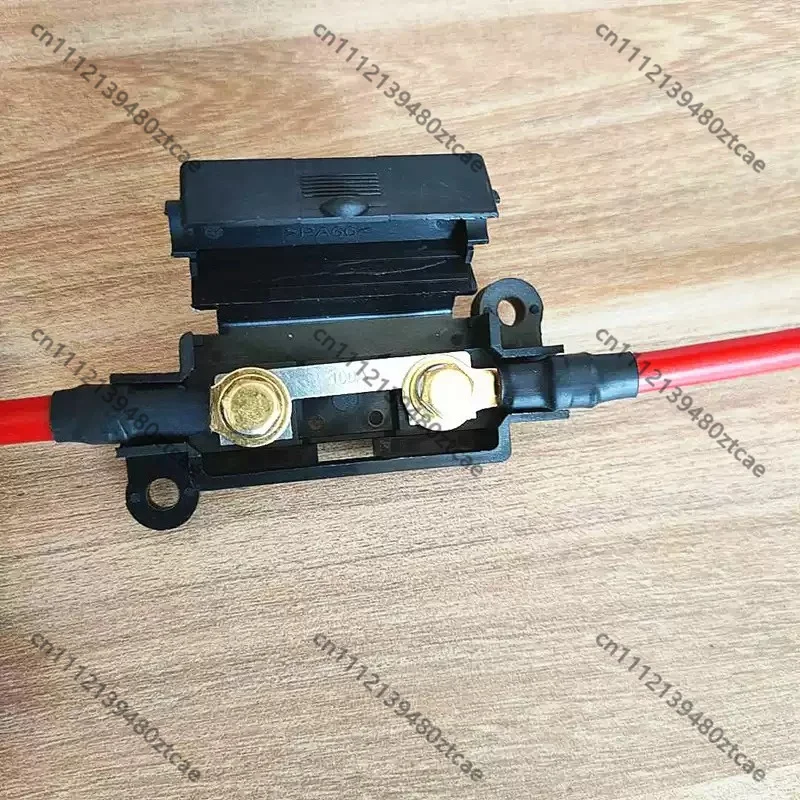 100A Fuse Box For Parking Air Conditioner Car Modification Wiring Fuse Holder With Fuse Sheet