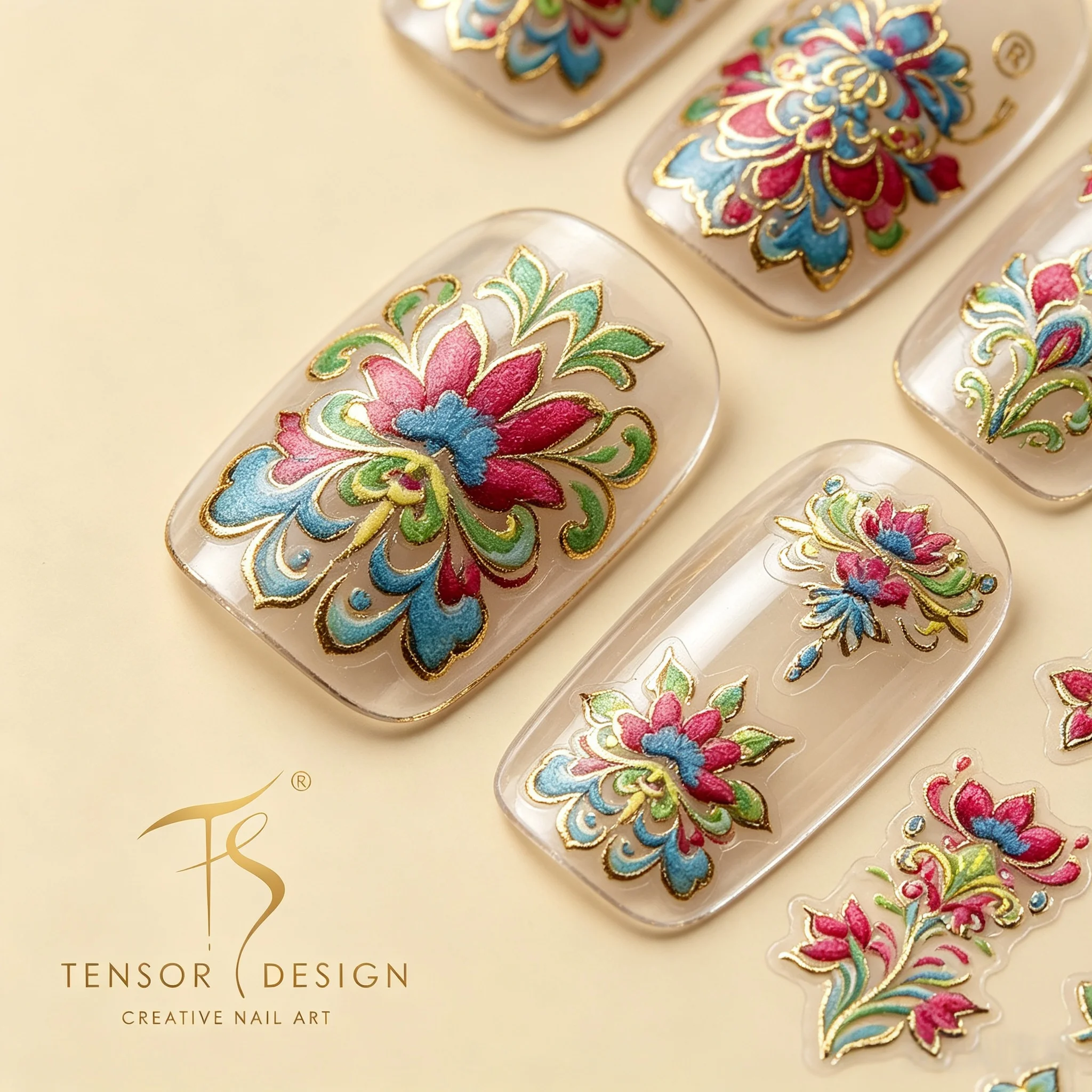 Autocollants floraux pour ongl - Nail Art Elegan avis et prix
