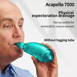 Acapella Vibratory Positive Expiratory Pressure Device Pulmonary Function Breathing Trainer For Elder Health Care