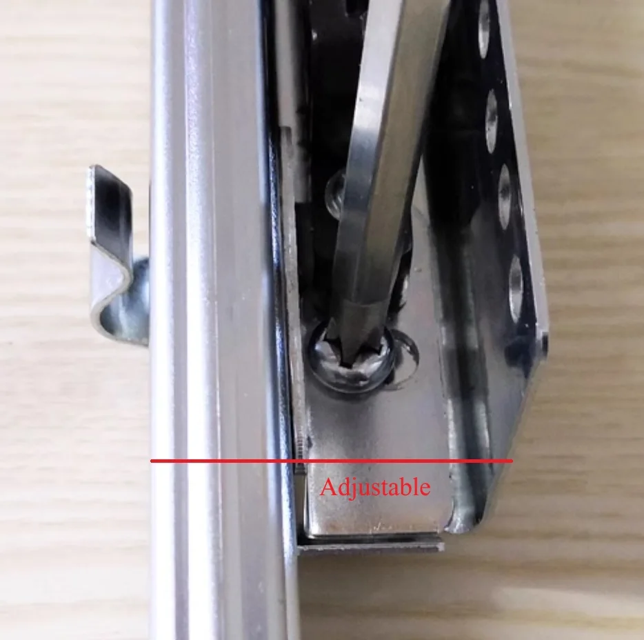 1Pair Cabinet Pull Out Drawer Wire Basket Slide Replacement