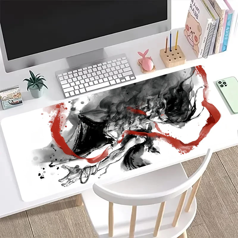 Mythical and Legendary Stories Nezha HD Printing Anime Mousepad New Home Office Keyboard Desk Mat Gaming Accessories Mouse Pad