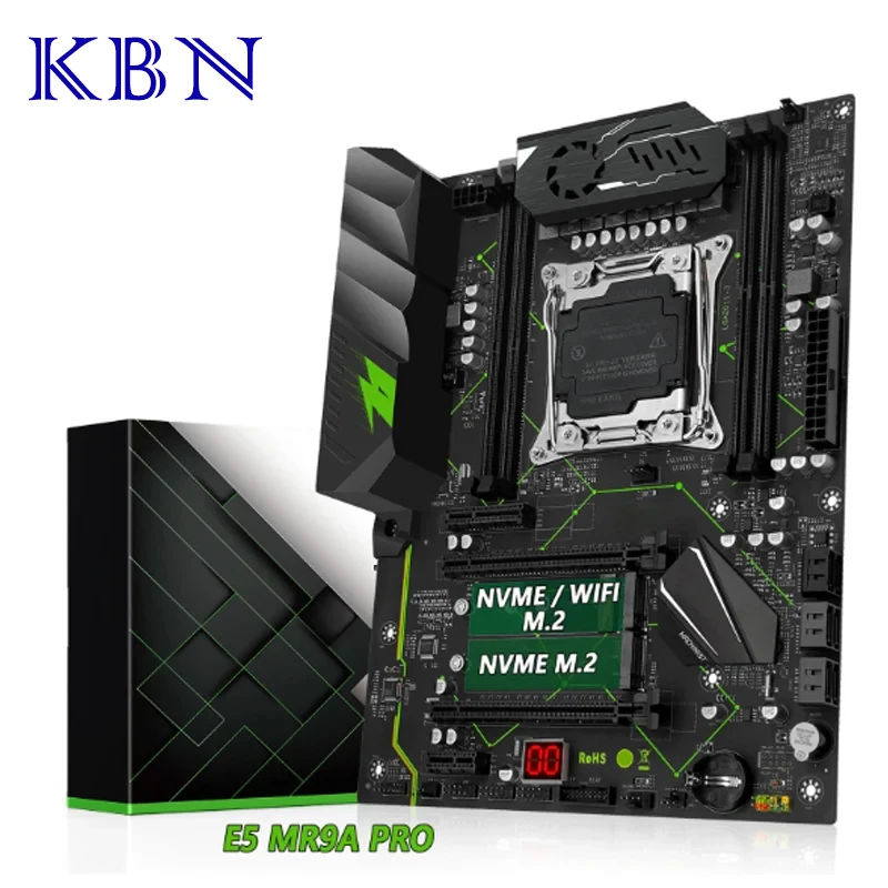 

MR9A PRO ATX X99 Motherboard Support LGA 2011-3 Xeon E5 V3 V4 CPU processor DDR4 RAM Four channel Memory NVME M.2