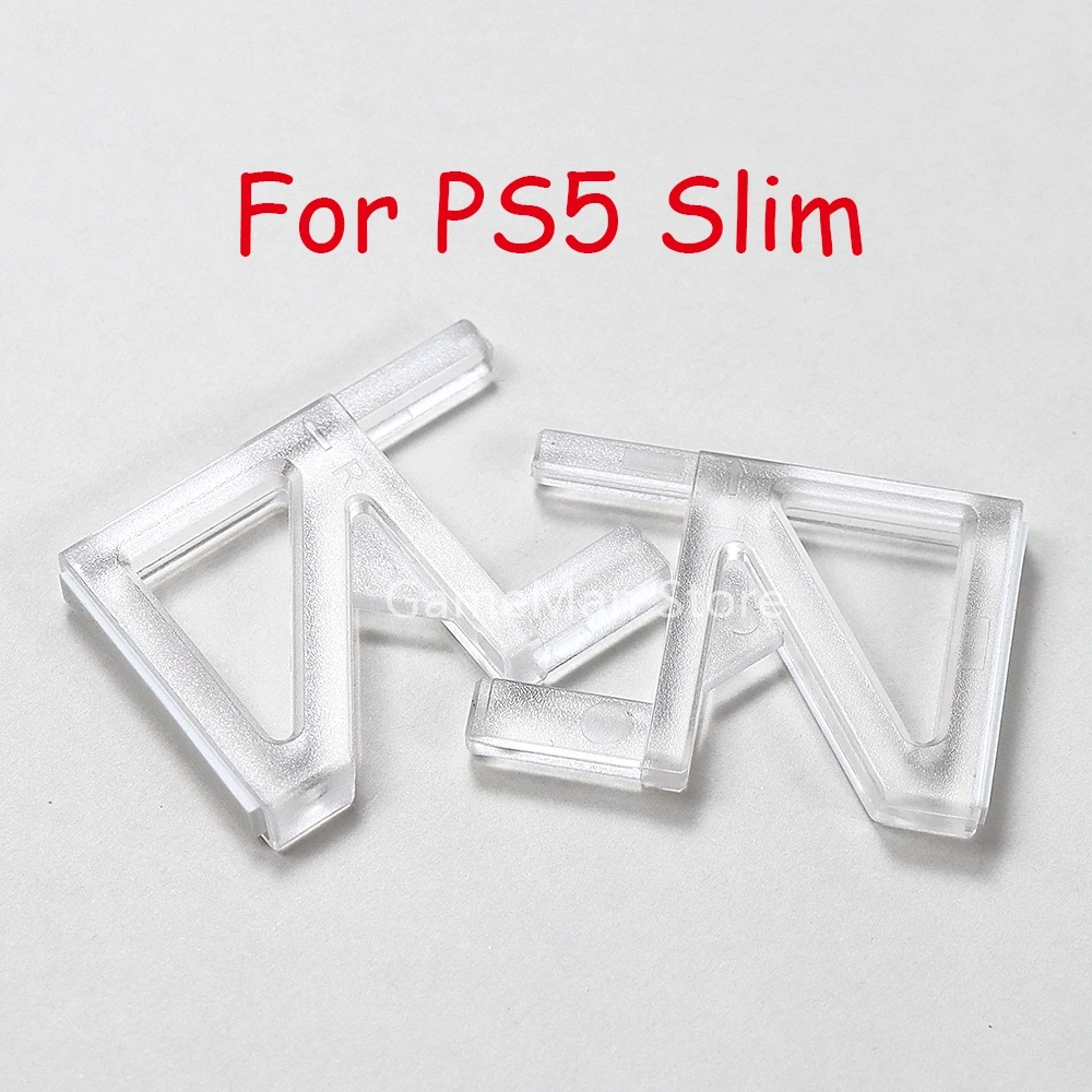 1 คู่แนวนอนผู้ถือสําหรับ PS5 Slim คอนโซลโฮสต์เดสก์ท็อปตําแหน่ง R สําหรับ PlayStation 5 Slim