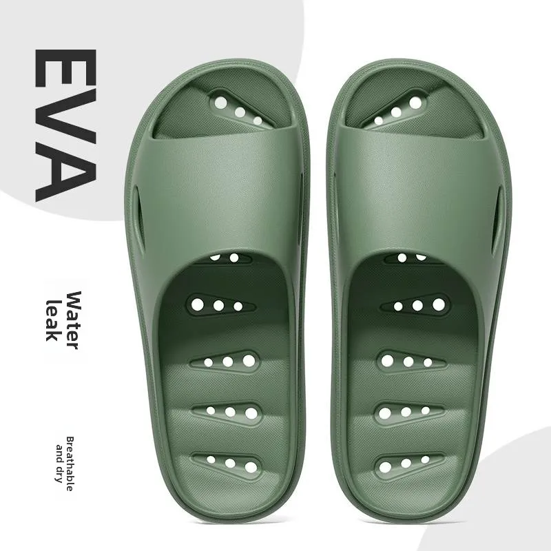 

Indoor Batoom Slippers ex Anti-Slip Qui Dry Breathable Couples Slippers Luxury Hair EVA Material Sport Casual