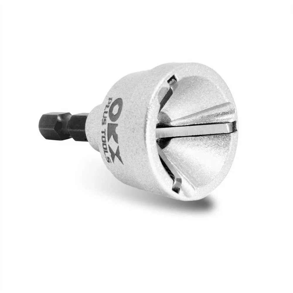 

Инструмент для снятия фаски с труб из нержавеющей стали, с шестигранным хвостовиком, износостойкий, для удаления заусенцев и ремонта.