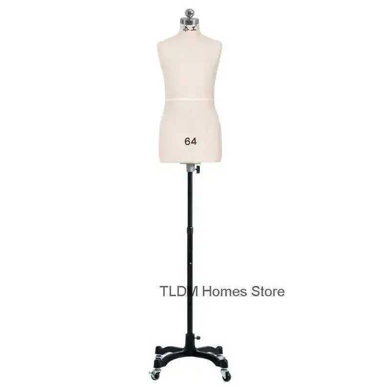 

Индивидуальные детские манекены из искусственной кожи, детский манекен для верхней части тела для дизайна одежды, магазин одежды, стенд, одежда «сделай сам», L