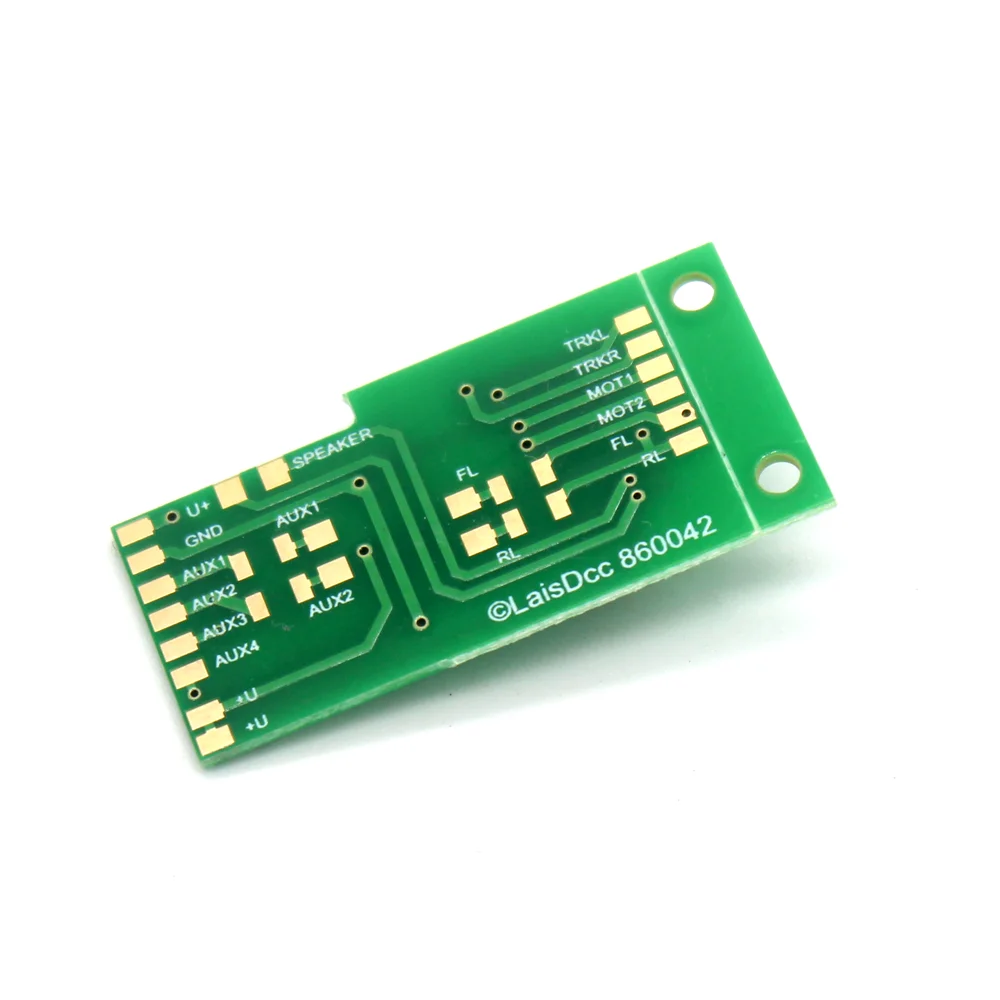 21MTC Adapter Adaptor Board No.2 with Power Amplifier MOS for 21PIN Dcc Mobile Decoders Railway/LaisDcc Brand 860042