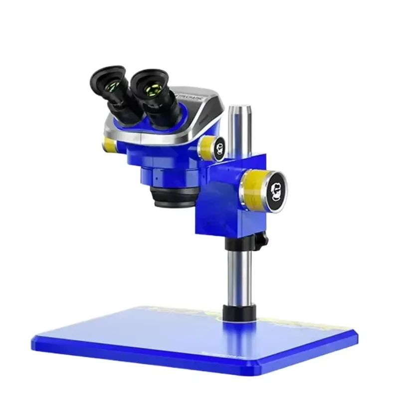 

MIC2-B11 Бинокулярный микроскоп с непрерывным зумом, электронная лупа, вращение на 360° для печатных плат, чипов, телефонов, пайки, ремонта
