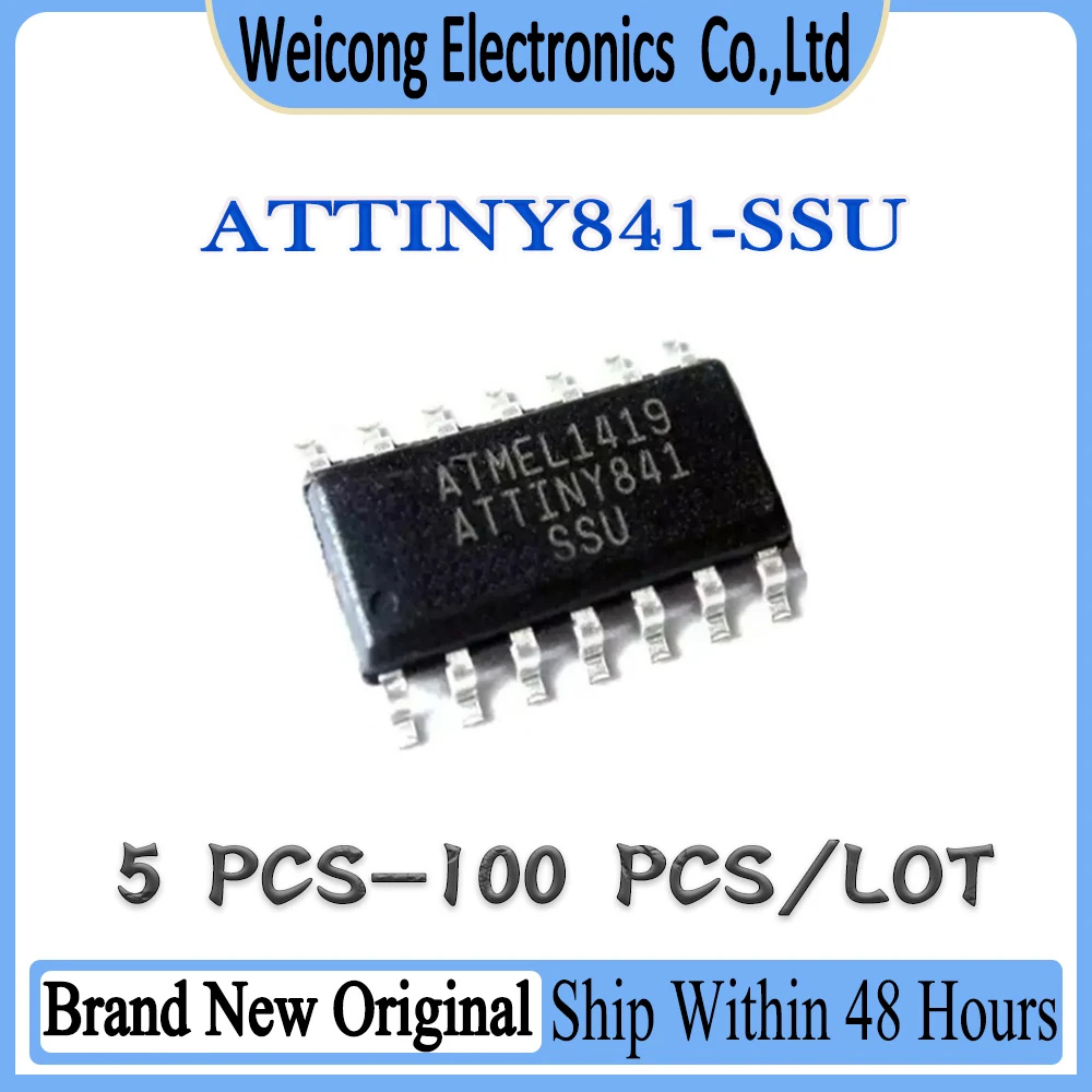 ATTINY841-SSU ATTINY841 ATTINY84 ATTINY8 ATTINY ATTIN ATTI ATT AT IC MCU Chip SOP-14