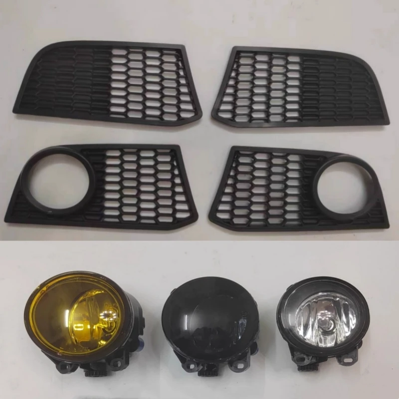 Front Fog Light Fog Lamp Frame with Hole without Hole for BMW 5 Series F10 F18 MT Style Bumper Car Accessories