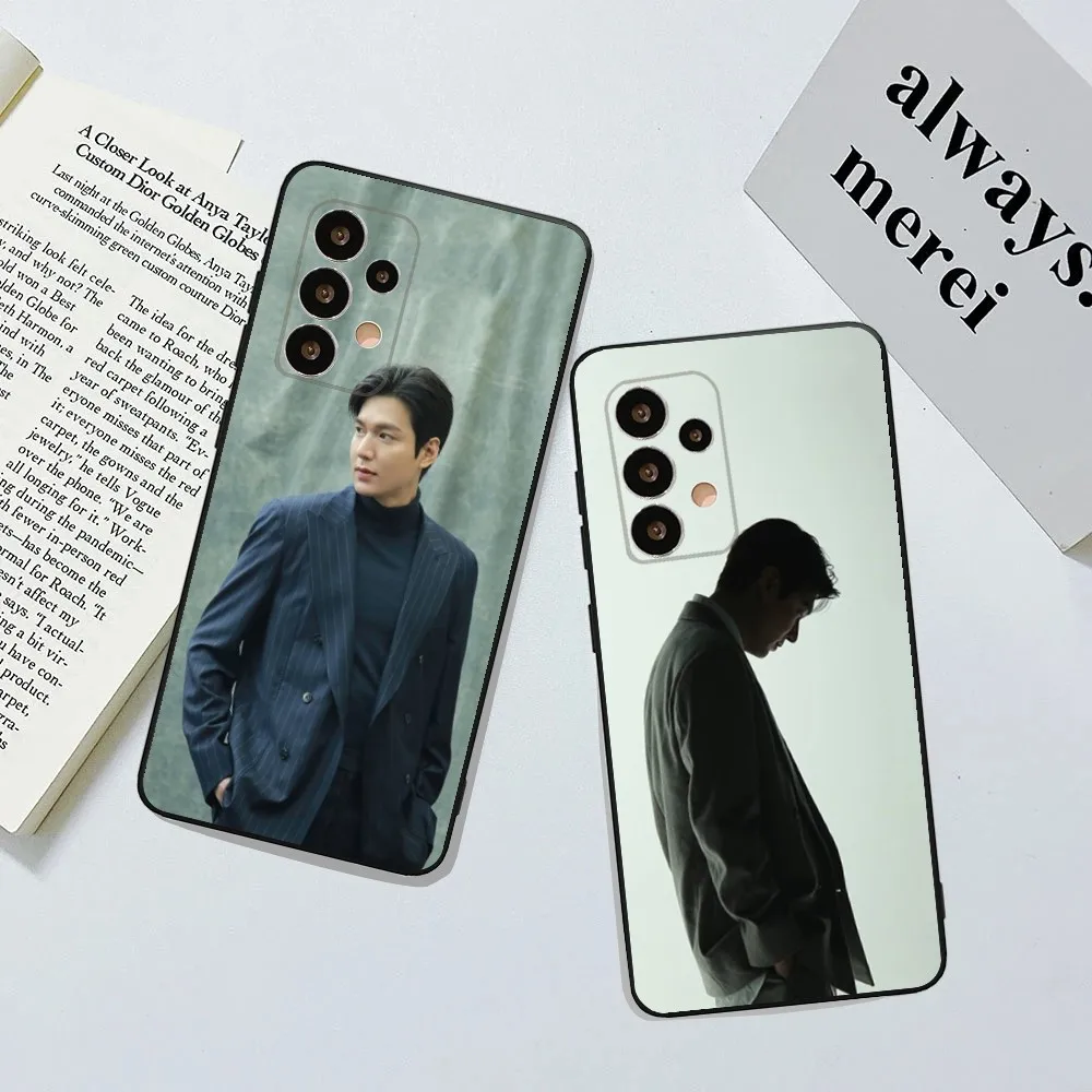 Korean Actor Lee M-Min Ho Phone Case For Samsung Galaxy A13,A21s,A22,A31,A32,A52,A53,A71,A80,A91 Soft Black Cover