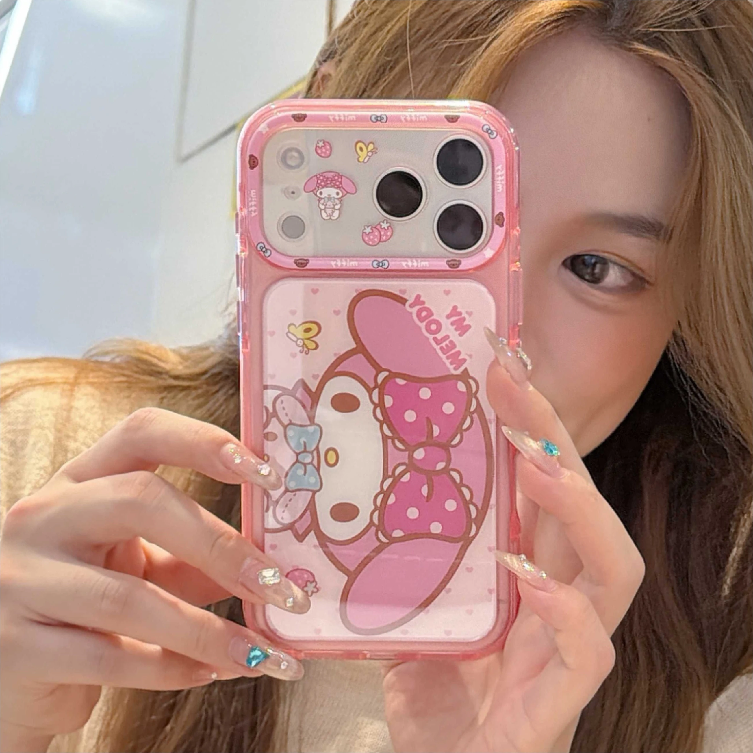 Niedliche Cartoon Y2K My Melody Handyhülle für iPhone 17 Pro Max 17 Pro 16 …