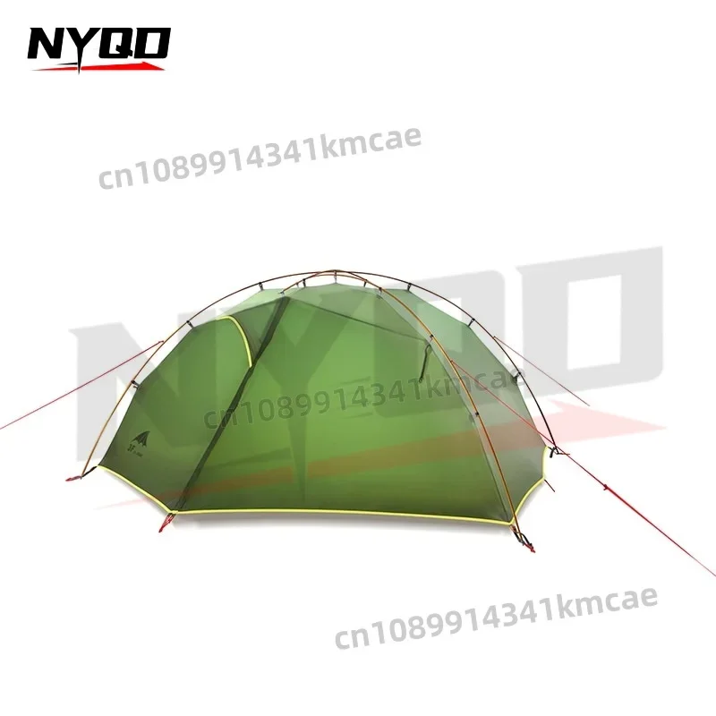 TAIJI 2 15D Nylon Camping Ultralight Tent Outdoor 2 Persons 3/4 Season  Double Layer Camping  Hiking Tents