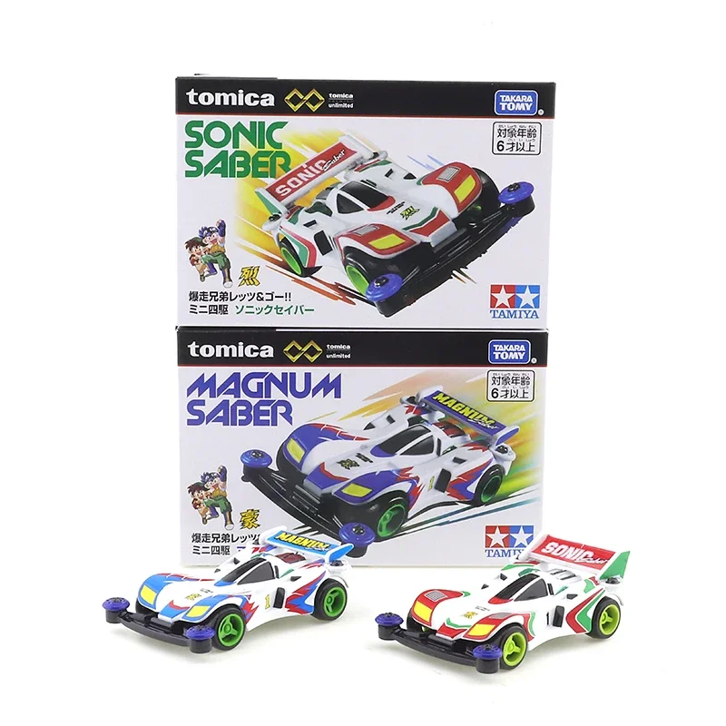 Tomica Premium Unlimited Bakuso Kyodai Let`s & Go!! Victory Magnum  Metal Alloy Diecast Car Model Boys Toy Gift