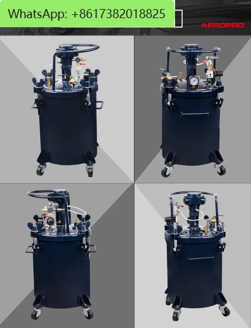 R8363A 20-litrowy zbiornik ciśnieniowy na farbę do 30 psi, automatyczny inteligentny zbiornik na farbę