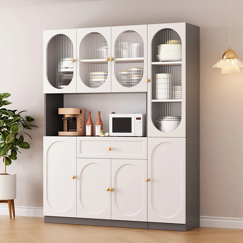 

Modern Simple Cream-style Dining Utensil Cabinet Kitchen Wall-mounted Storage Cabinet Cupboard Bell E Elegante Dining Furniture
