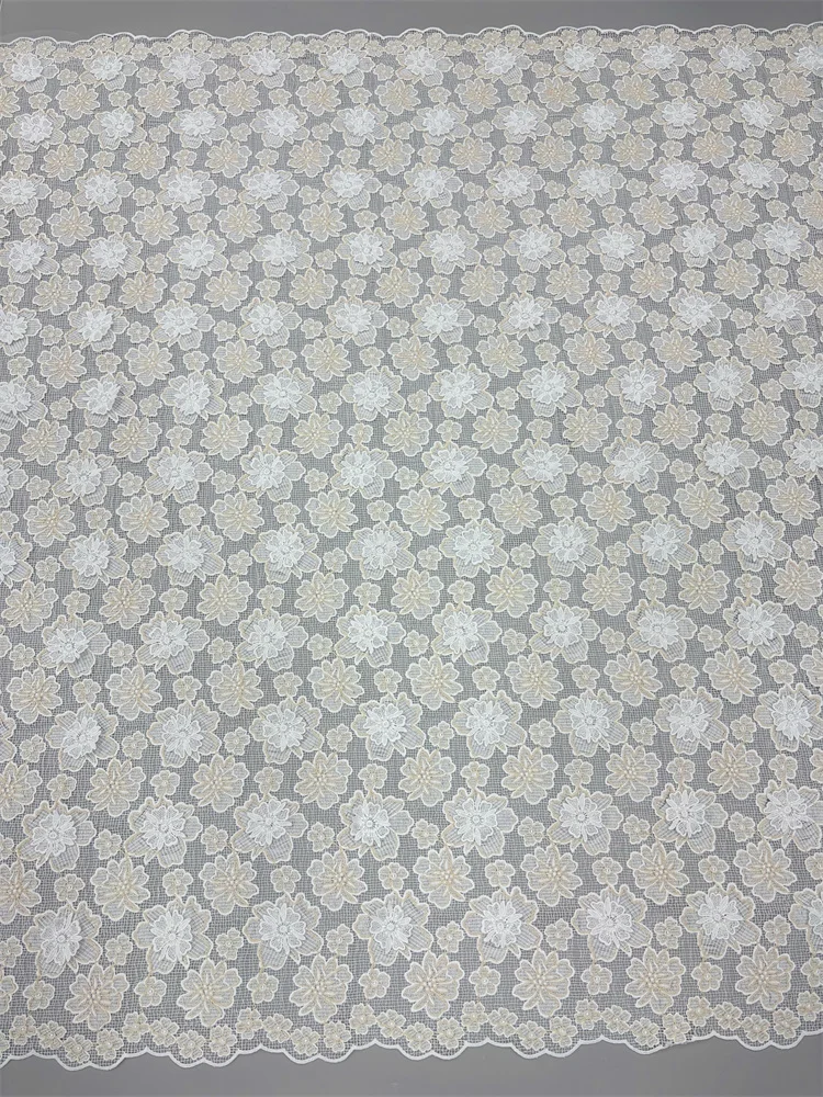 Neuer Stil Afrikanische Spitze Dreidimensionaler Spitzenstoff 2026 Hochwertige Spitze Wasserlösliche Bestickte Modische Weiche Spitze 5 Yards – Detail 16
