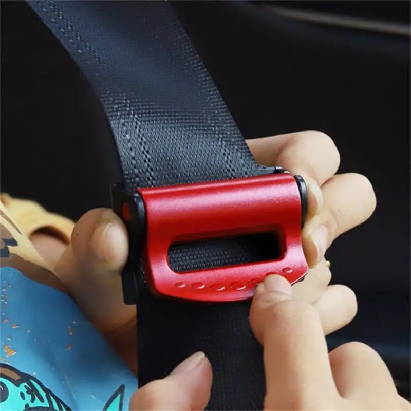 Adjustable Adjustable  Auto Stopper Buckle Clip Universal Car Seat Belt Limiter Durable Easy To Install Car Seat Belts Clips