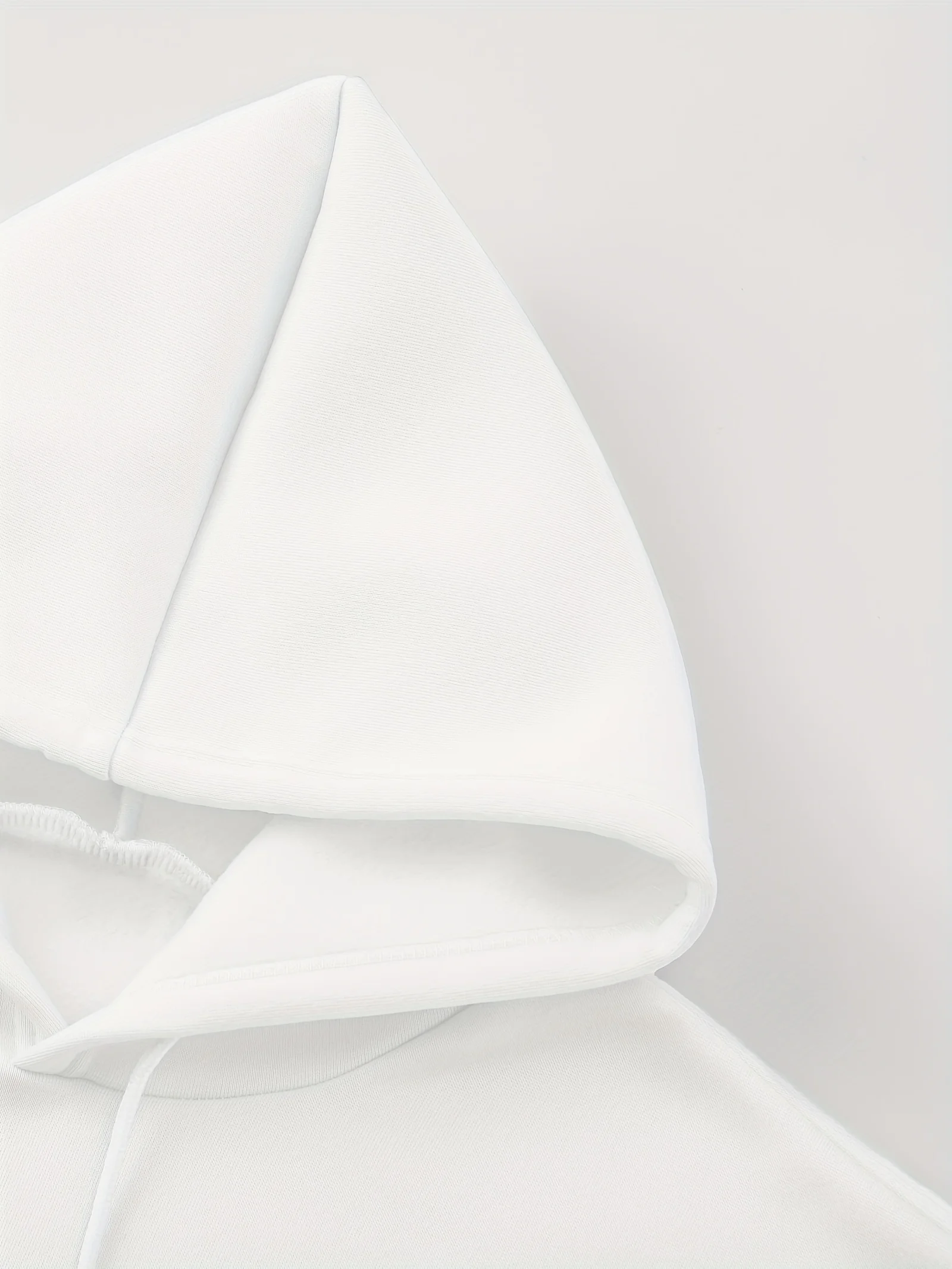 Felpe con cappuccio posteriori con stampa di lettere, felpa casual a maniche lunghe con tasca a marsupio, abbigliamento da donna