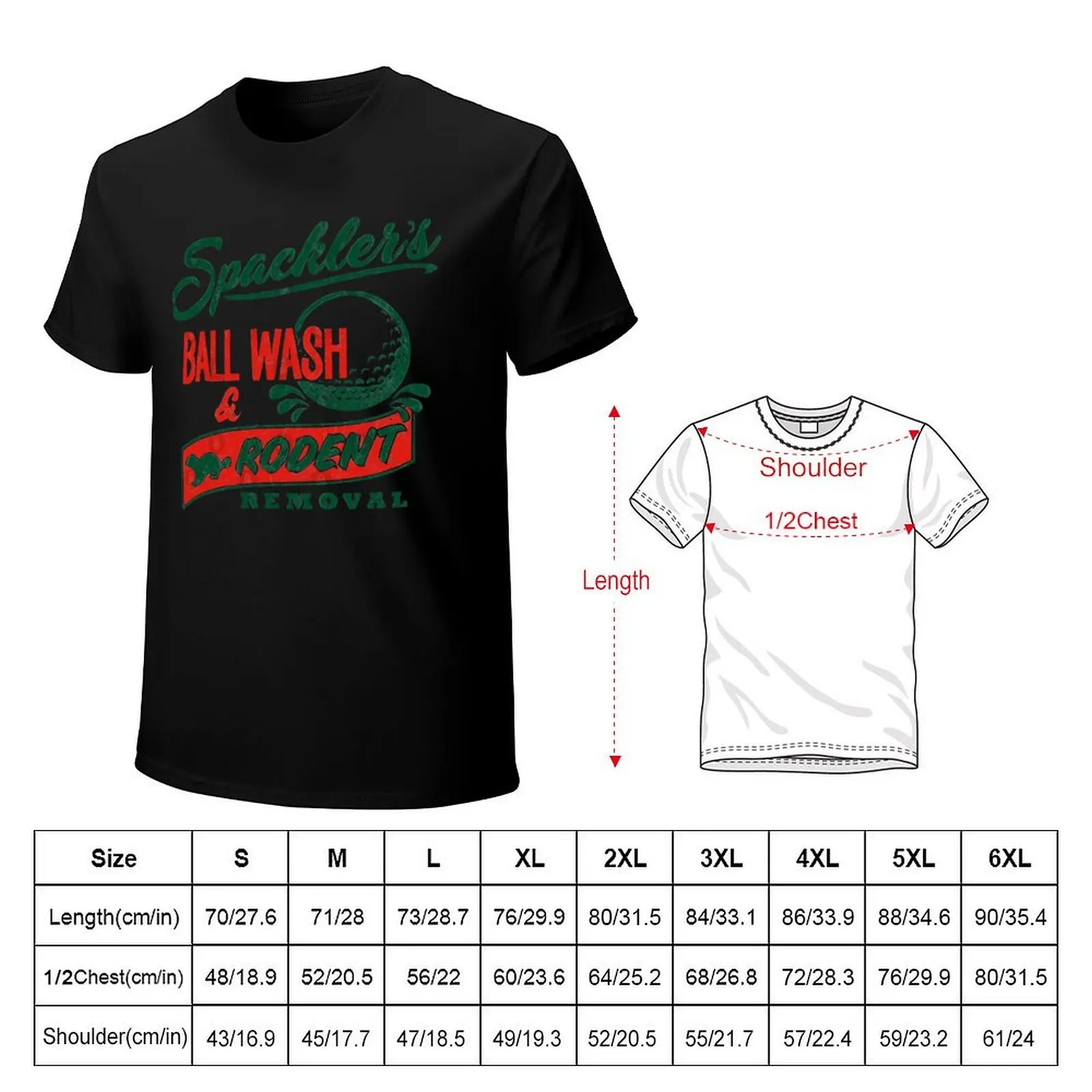 Lover Gift Caddyshack Classic Fan T-Shirt Daily Casual Short Sleeve Tee Shirt