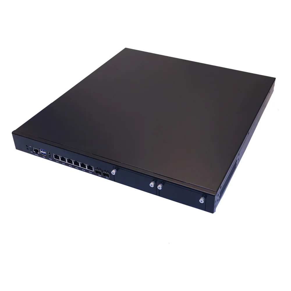 2026  LGA1151 6th/7th/8th/9th Generation I7/i5/i3 CPU Q270 Chipset 1U Network Appliance 6*2.5Gbe LAN Max 10*10G Firewall Stock