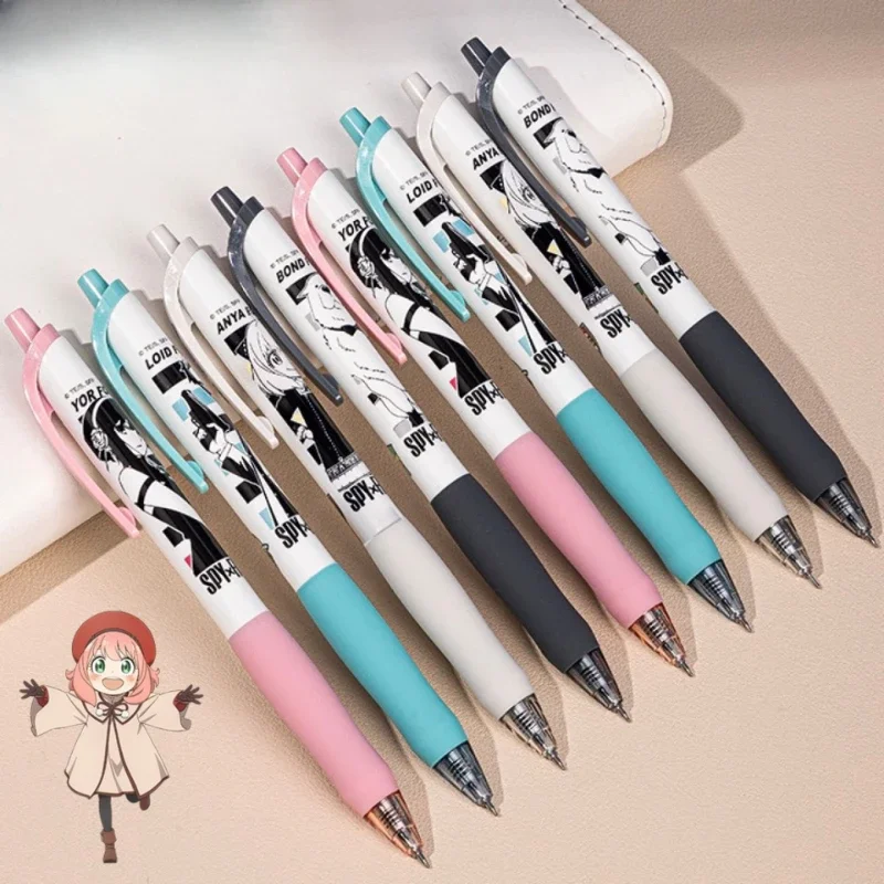 

Anya Yor Twilight Loid Forger Popular Anime Two-dimensional Peripheral Press Quick-drying Black Ballpoint Pen School Supplies