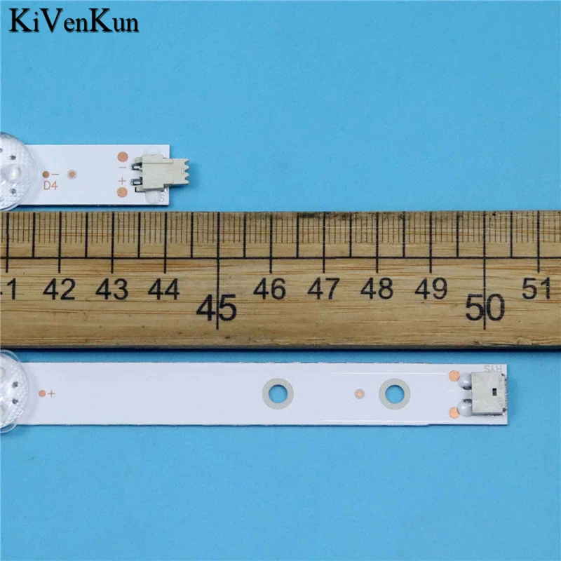 Barras de iluminación de TV TPV-50ES09-3030-0D35-4X8 tira de retroiluminación para Philips 50PUF7294/T3 50PUG6654/78 LB-GM3030-GJPHP504X8PS59-T