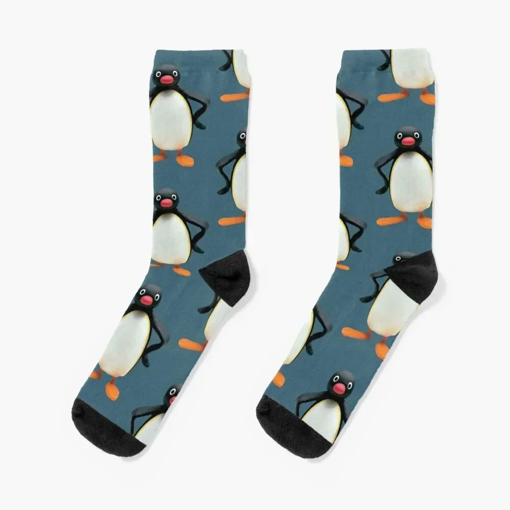 

Angry Pingu New Official Merch Socks Argentina Stockings compression new year Socks Female Men's