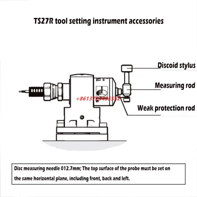 Renishao Ts27r A-5003-5171 Probe Weak Protection Bar Collision Bar Ots Tool Setting Device Accessories