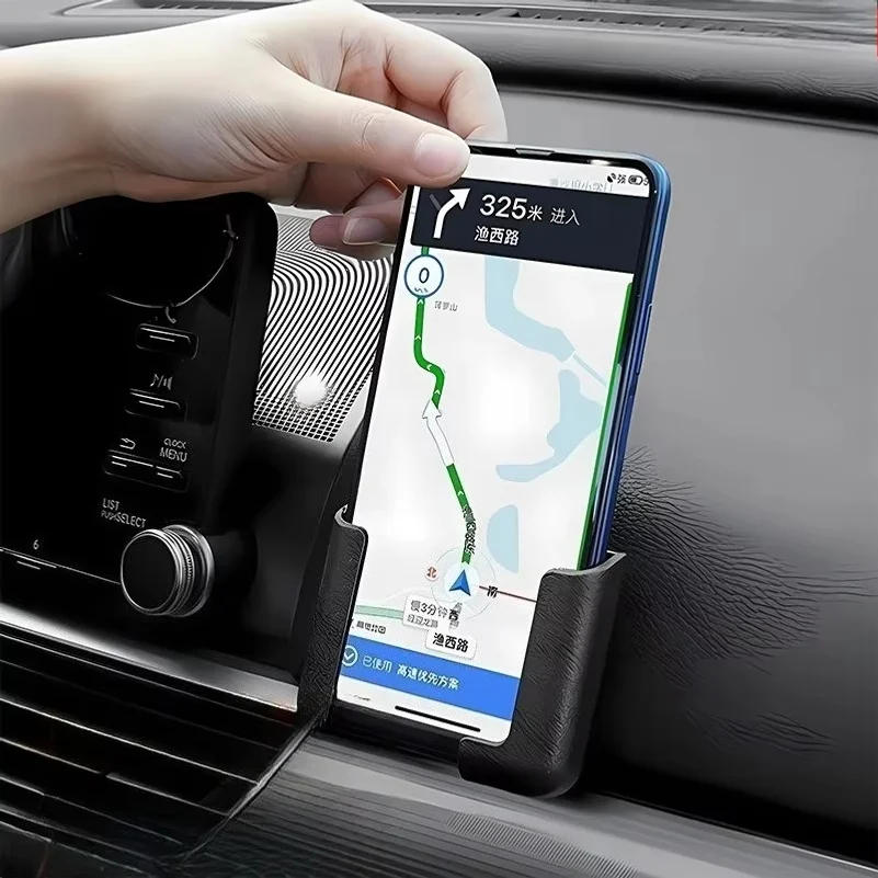 Universal Car Phone Holder Self-Adhesive Dashboard Phone Mount Mobile Phone Holder Navigation Support GPS Stand Bracket Car Rack