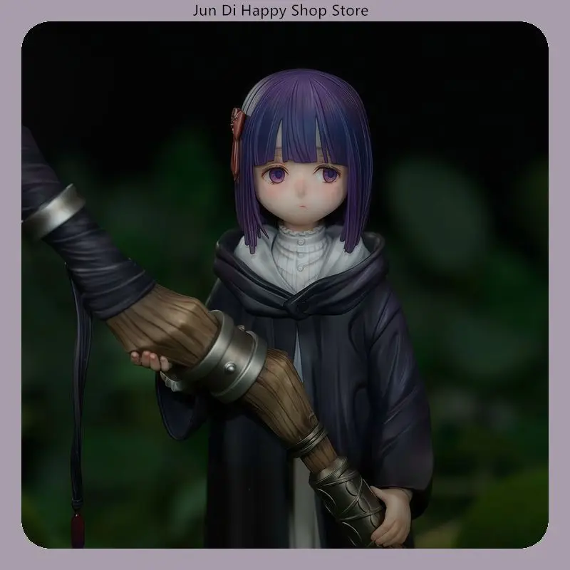  Frieren: ما وراء نهاية الرحلة الطفولة Fernen مع الموظفين السحري 22 سنتيمتر الدائمة تشكل أنيمي الشكل تمثال سطح المكتب الديكور هدية #3