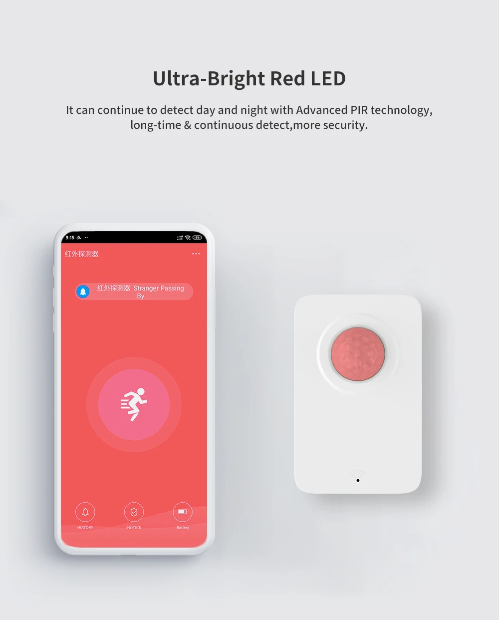 Tuya-Sensor de movimiento infrarrojo para el hogar, sistema de alarma de protección de seguridad, inalámbrico, WiFi, PIR, Cuerpo Humano