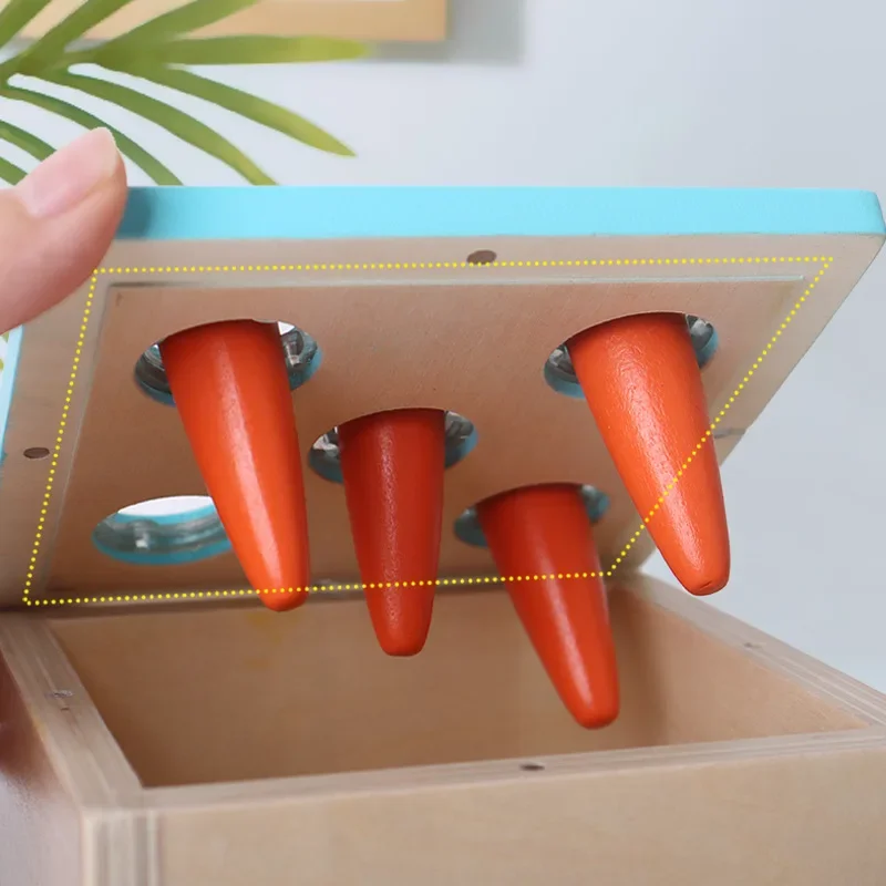 Kinderen Speelgoedpuzzel Houten Multifunctionele Intelligentiedoos Montessori Onderwijs Drukke Bordspellen Bouwstenen Wiskunde Speelgoed Cadeau