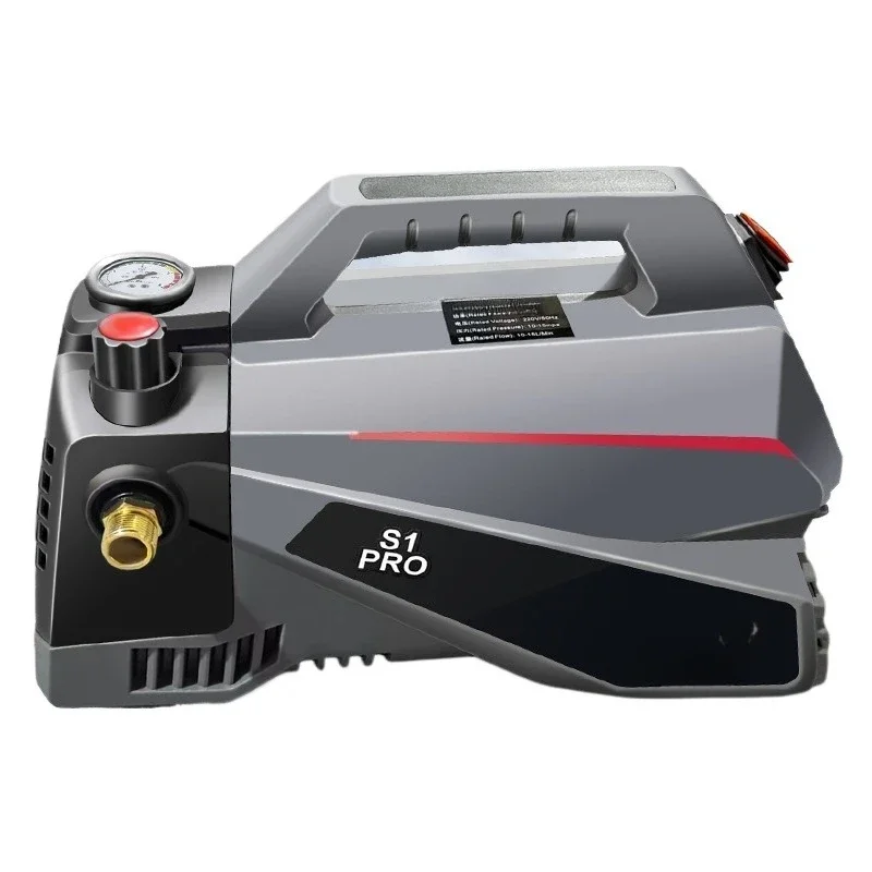 

220V high pressure car washing machine induction large motor high power household high pressure car washing artifact water pump