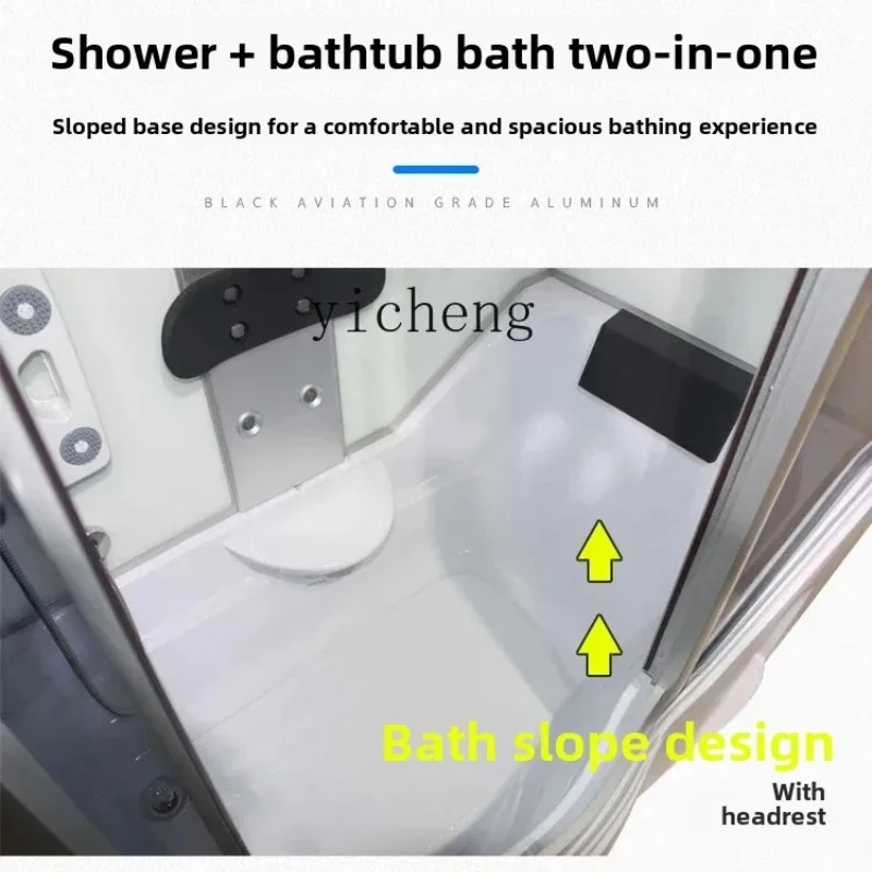 A2-2 integral shower room with surfing bath integrated family bathroom sauna bath with bathtub dry and wet separation