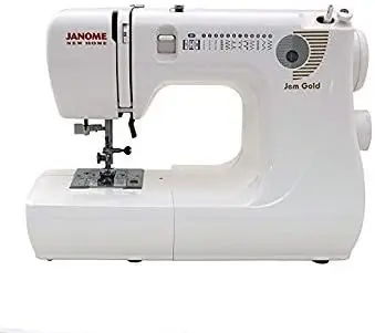 Jem Gold 660 Sewing Machine W/3-Piece Bonus Kit