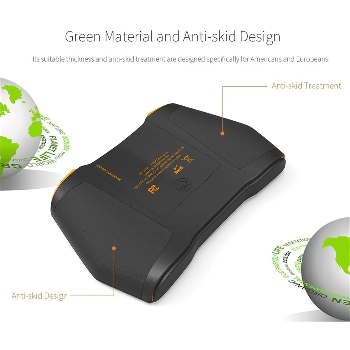 [Singles'Day Sale] No Backlit 2.4GHz Mini Wireless Keyboard with Touchpad English Air Mouse Remote Control for Android TV Box PC