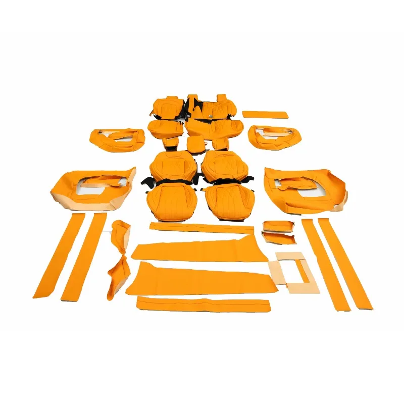 JD MCMA Customized Yellow Full Set Conversion Kit New Interior Upgrade Body for G Wagon G350 G500 G63 G Class W464 W463