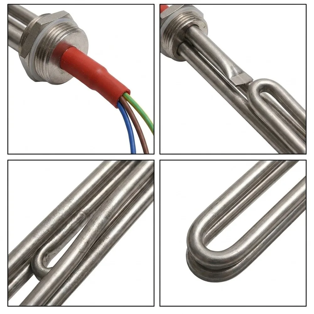 Replacement For Stainless Steel Electric Heating For Element for Pressurized Solar Water Heater Systems Thermal Efficiency Focus