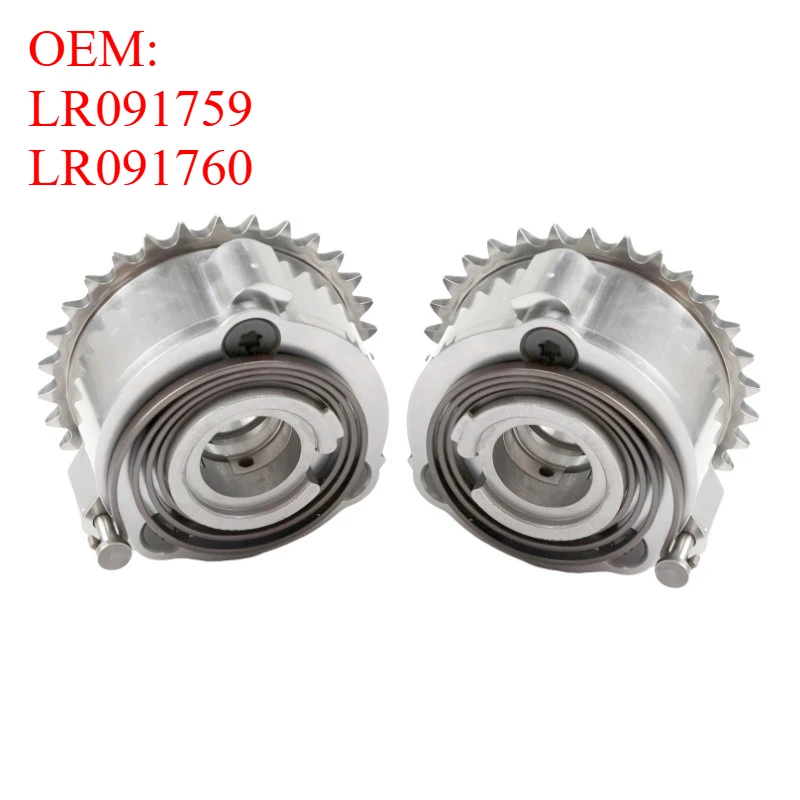 

Intake / Exhaust Camshaft Sprocket Actuator for 2.0L Turbo Petrol New Discovery Range Rover Sport Velar Evoque LR091759 LR091760