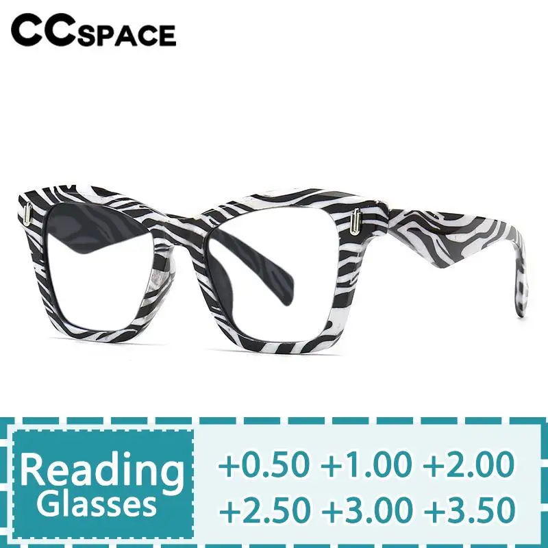 R57189 markowe designerskie damskie okulary do czytania modne kwadratowe prezbiopowe okulary dioptryczne 0.5 ~ 3,5 klasyczny nit okularów
