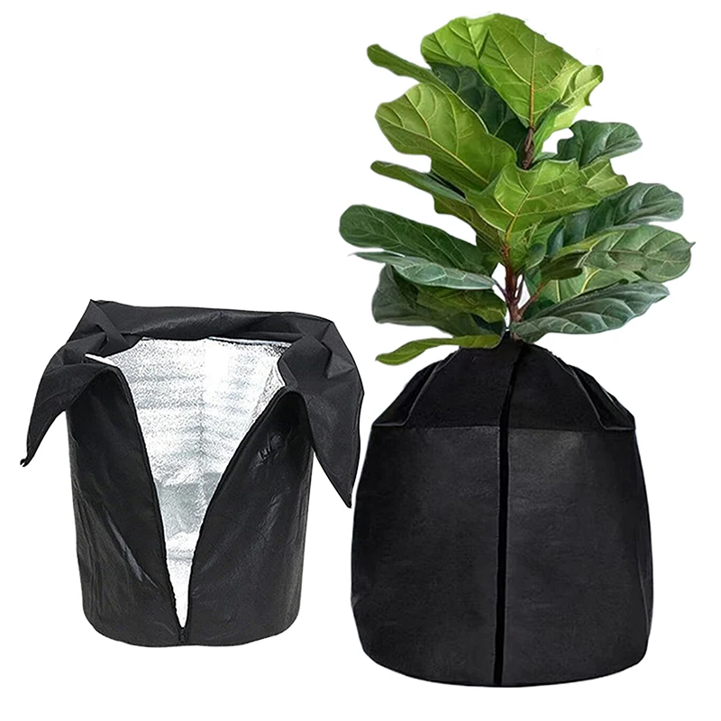 Winter Outdoor Flower Pot Protection Bag Garden Plant Insulation Protective Cover Anti-Frost Cold Weather Trees Jacket